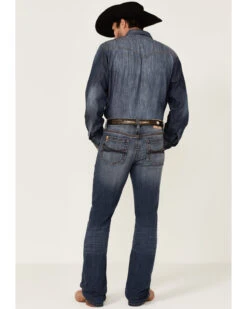 Cody James Core Men's Yuma Medium Wash Stretch Performance Slim Bootcut Jeans -Fashion Clothing Store 2000351817 400 P3