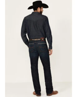 Kimes Ranch Men's Roger Dark Wash Stretch Slim Bootcut Jeans -Fashion Clothing Store 2000358676 400 P3