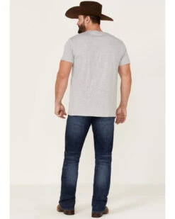 Wrangler Retro Men's Eastbrook Dark Wash Stretch Slim Bootcut Jeans -Fashion Clothing Store 2000359715 416 P3