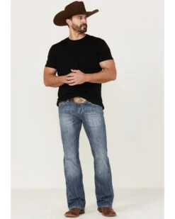 Rock & Roll Denim Men's Pistol Regular Bootcut Jeans -Fashion Clothing Store 2000360318 400 P3