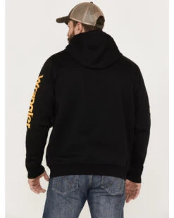 Wrangler Men's Yellowstone We Don't Choose Way Logo Sleeve Graphic Hooded Sweatshirt -Fashion Clothing Store 2000361692 001 P4