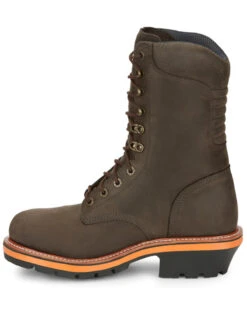 Chippewa Men's Thunderstruck 10" Waterproof Insulated Logger Work Boot - Soft Toe -Fashion Clothing Store 2000362667 200 P3
