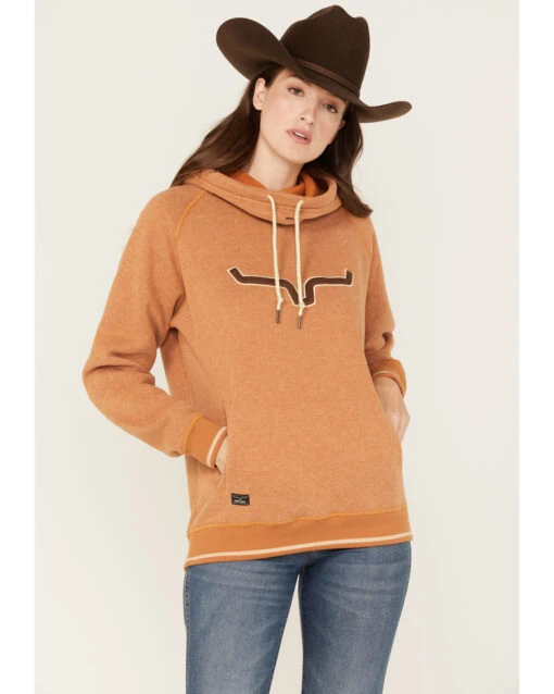 Kimes Ranch Women's Two Scoops Logo Pullover Fleece Hoodie -Fashion Clothing Store 2000363657 220 P1