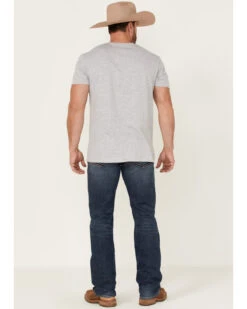 Moonshine Spirit Men's Corral Dust Medium Dark Wash Stretch Slim Straight Jeans -Fashion Clothing Store 2000365378 415 P3