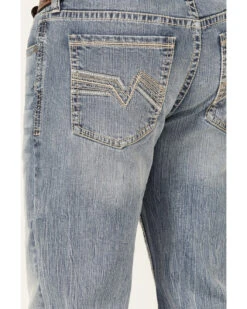 Cody James Men's Hacienda Medium Wash Stretch Slim Bootcut Jeans -Fashion Clothing Store 2000365432 414 P4