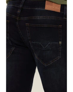 Howitzer Men's Cortez Patriot Dark Wash Stretch Straight Jeans -Fashion Clothing Store 2000365506 416 P4