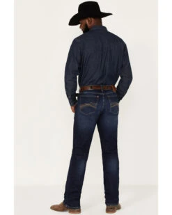 Wrangler 20X Men's Dawn Dark Wash Stretch Slim Straight Jeans - Long -Fashion Clothing Store 2000366712 416 P3
