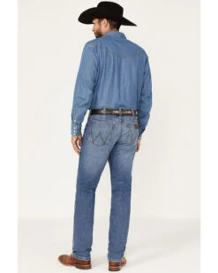 Wrangler Retro Men's Ansley Stretch Slim Straight Jeans -Fashion Clothing Store 2000366715 414 P3