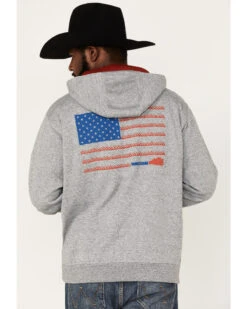 Hooey Men's Liberty Roper American Flag Hooded Sweatshirt 7 Hooey Men's Liberty Roper American Flag Hooded Sweatshirt -Fashion Clothing Store 2000371253 020 P4