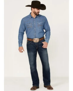 Ariat Men's M4 Ford Quentin Stretch Relaxed Bootcut Jeans