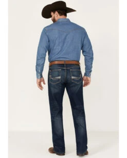 Ariat Men's M4 Ford Quentin Stretch Relaxed Bootcut Jeans -Fashion Clothing Store 2000371980 400 P3