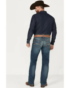 Ariat Men's M4 Cayman Ramos Medium Wash Relaxed Boot Stretch Denim Jeans -Fashion Clothing Store 2000371981 400 P3