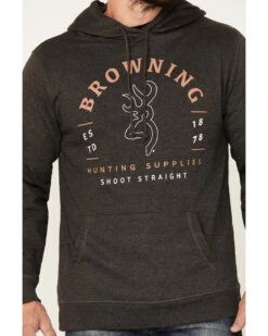 Browning Men's Shoot Straight Carter 2.0 Graphic Long Sleeve Hooded Sweatshirt -Fashion Clothing Store 2000373278 341 P3