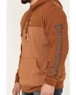 Browning Men's Camo Print Logo Peak Sweatshirt 6 Browning Men's Camo Print Logo Peak Sweatshirt -Fashion Clothing Store 2000373280 280 P3