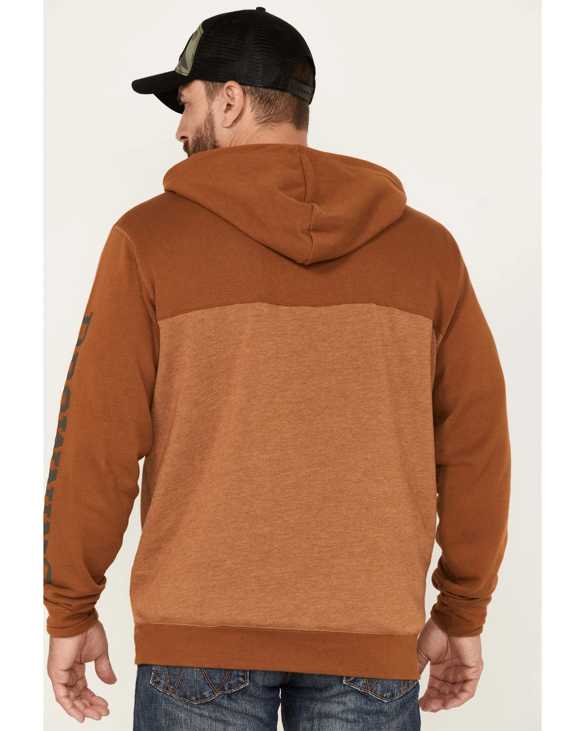 Browning Men's Camo Print Logo Peak Sweatshirt 4 Browning Men's Camo Print Logo Peak Sweatshirt - Image 4