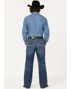 Cinch Men's Grant Medium Wash Relaxed Bootcut Performance Jeans -Fashion Clothing Store 2000373442 402 P3