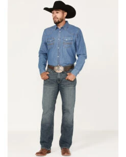 Ariat Men's M5 Louisville Seneca Medium Wash Stretch Straight Leg Jeans - Big