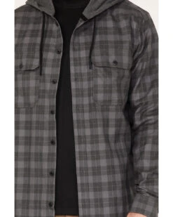 Hawx Men's Roberson Long Sleeve Hooded Flannel -Fashion Clothing Store 2000373795 022 P3