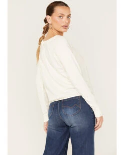 Rock & Roll Denim Women's Midnight Rodeo Graphic Sweatshirt -Fashion Clothing Store 2000375609 103 P4