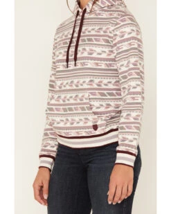 RANK 45 Women's Southwestern Stripe Print Hoodie -Fashion Clothing Store 2000380749 103 P3