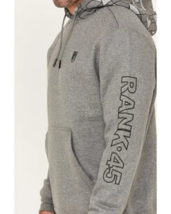 RANK 45 Men's Champion Printed Camo Hooded Sweatshirt -Fashion Clothing Store 2000381675 070 P3