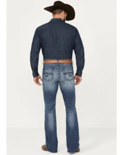 Cody James Men's Oregon Medium Wash Slim Bootcut Stretch Denim Jeans -Fashion Clothing Store 2000386281 414 P3