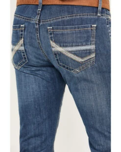 Cinch Men's Ian Medium Stonewash Slim Boot Performance Stretch Denim Jeans -Fashion Clothing Store 2000386396 402 P4