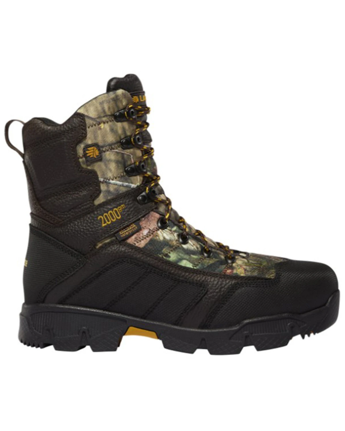 LaCrosse Men's 9" Cold Snap Mossy Oak Break-Up 2000G Lace-Up Boots - Round Toe 1 LaCrosse Men's 9" Cold Snap Mossy Oak Break-Up 2000G Lace-Up Boots - Round Toe