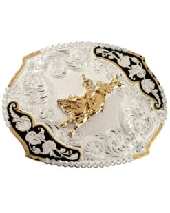 Montana Silversmiths Bucking Bull Belt Buckle
