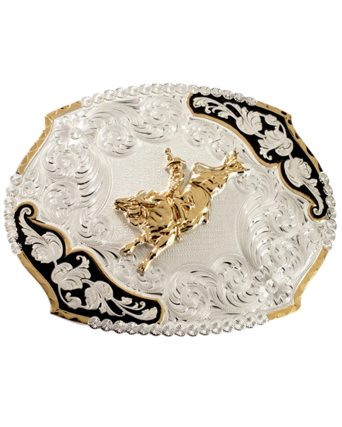 Montana Silversmiths Bucking Bull Belt Buckle 1 Montana Silversmiths Bucking Bull Belt Buckle