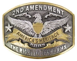 Cody James Men's Right To Bear Arms Buckle